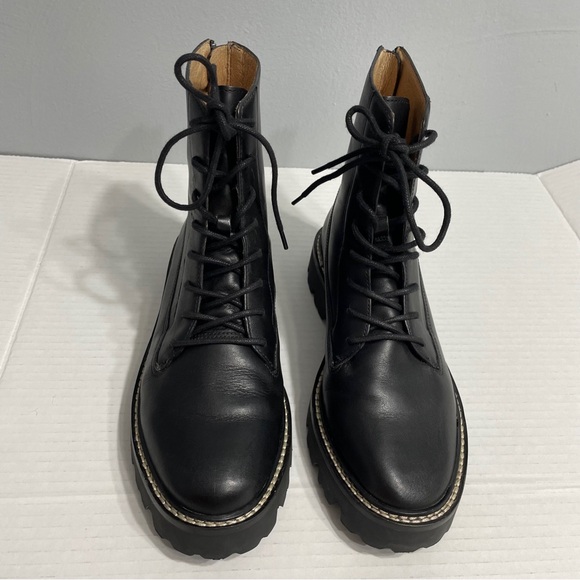 Madewell The Citywalk Lugsole Lace-Up Boot in Leather size 6.5 - Picture 4 of 12